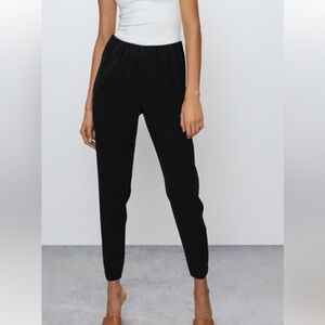 BABATON x ARITZIA Dexter Pull On Trouser Jogger Pants Black 53467 EUC Sz Small